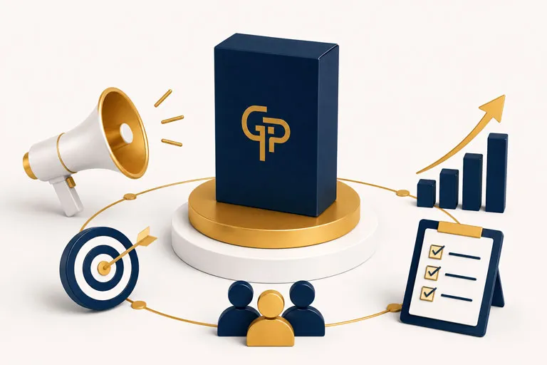 Illustration des différentes étapes d’un lancement de produit réussi