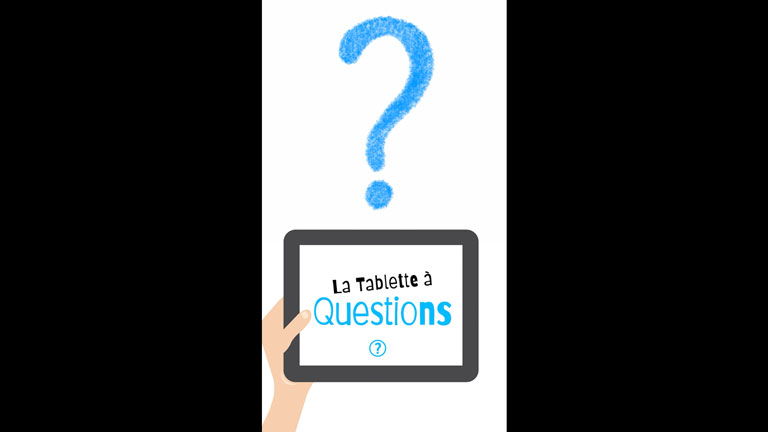 PORTRAIT | La tablette à question