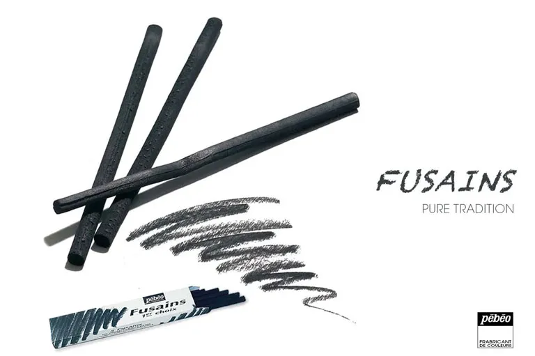 Identité visuelle gamme Fusains pure tradition